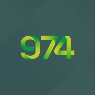 Harf ve sayı logosu G74