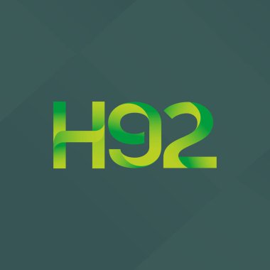 Harf ve sayı logosu H92