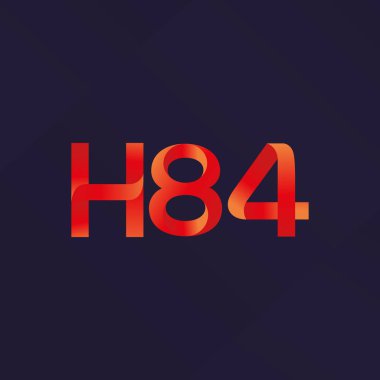 Harf ve sayı logosu H84