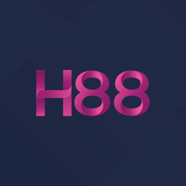 Harf ve sayı logosu H88