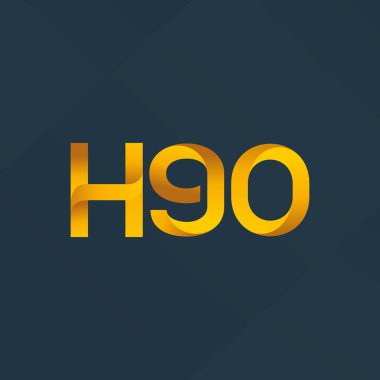 Harf ve sayı logosu H90