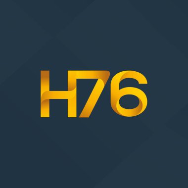 Harf ve sayı logosu H76