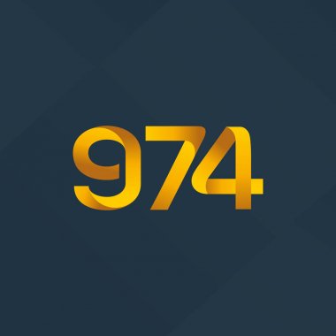 Harf ve sayı logosu G74