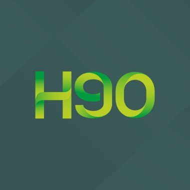 Harf ve sayı logosu H90