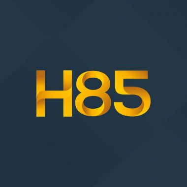 Harf ve sayı logosu H85