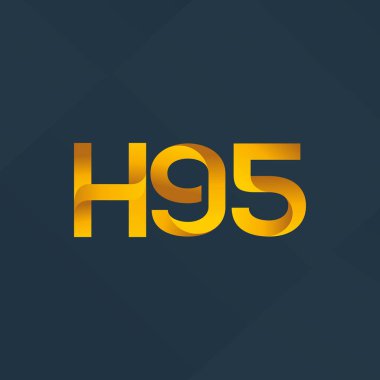 Harf ve sayı logosu H95