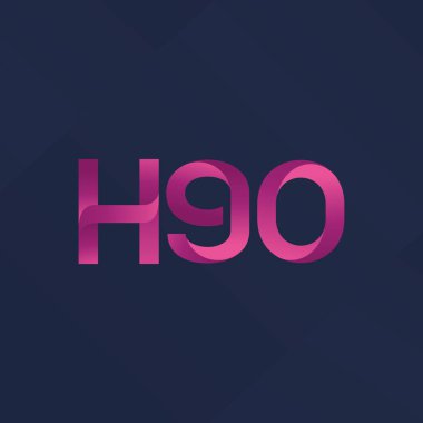 Harf ve sayı logosu H90