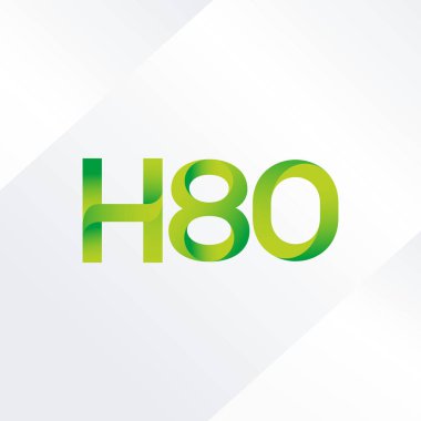 Harf ve sayı logosu H80