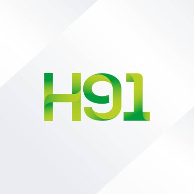 Harf ve sayı logosu H91