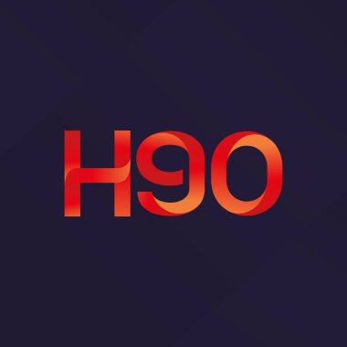 Harf ve sayı logosu H90