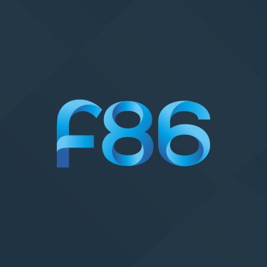 Harf ve sayı logosu F86