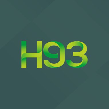 Harf ve sayı logosu H93