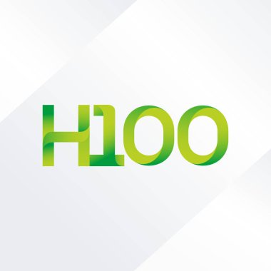 Harf ve sayı logosu H100
