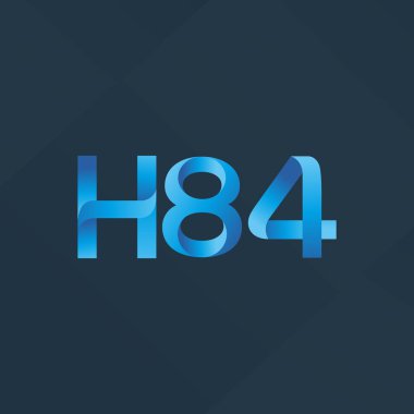 Harf ve sayı logosu H84