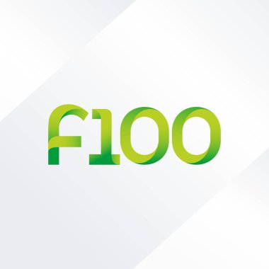 Harf ve sayı logosu F100