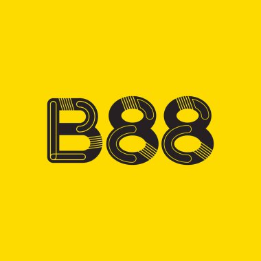 Harf ve sayı logosu B88