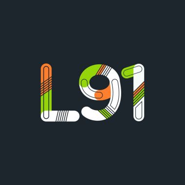 Harf ve sayı logosu L91