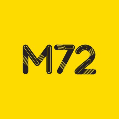 Harf ve sayı logosu M72