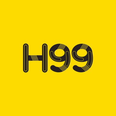Harf ve sayı logosu H99