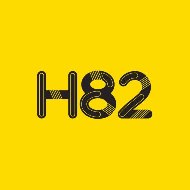 Harf ve sayı logosu H82