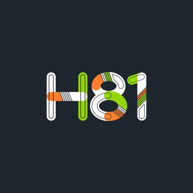 Harf ve sayı logosu H81