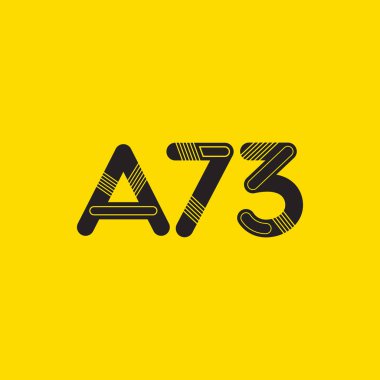 Harf ve sayı logosu A73
