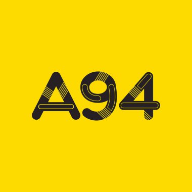 Harf ve sayı logosu A94