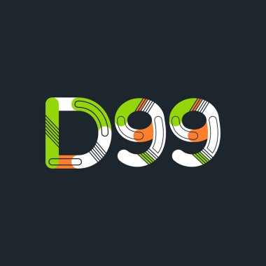 Harf ve sayı logosu D99