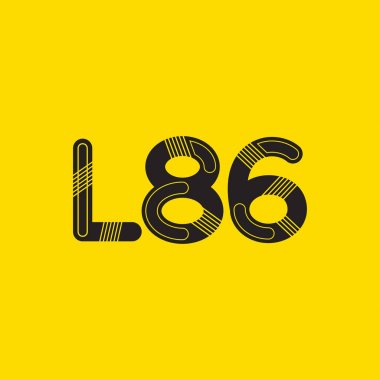 Harf ve sayı logosu L86