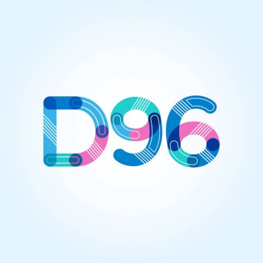 Harf ve sayı logosu D96