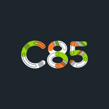 Harf ve sayı logosu C85