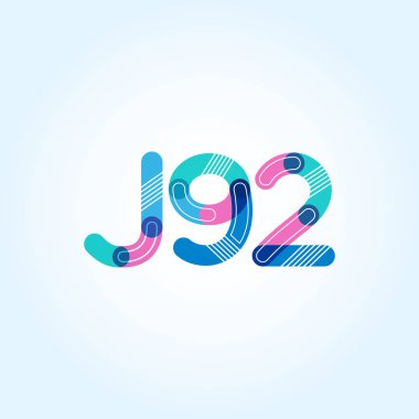 Harf ve sayı logosu J92