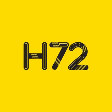 Harf ve sayı logosu H72