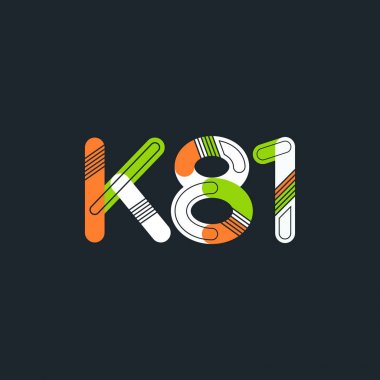 Harf ve sayı logosu K81