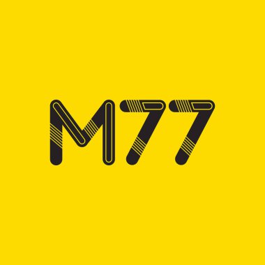 Harf ve sayı logosu M77