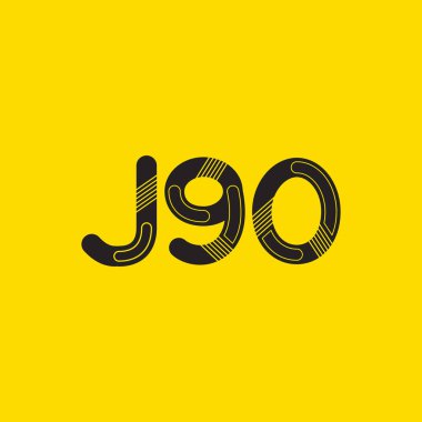 Harf ve sayı logosu J90