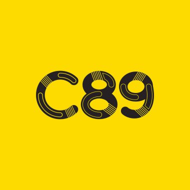 Harf ve sayı logosu c89 birlikte
