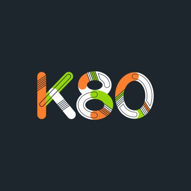 Harf ve sayı logosu K80