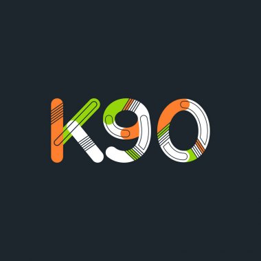 Harf ve sayı logosu K90