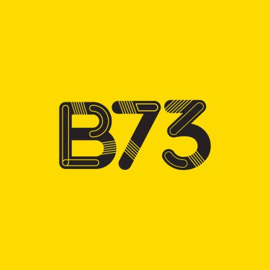 Harf ve sayı logosu B73