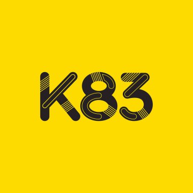 Harf ve sayı logosu K83