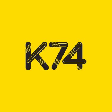 Harf ve sayı logosu K74