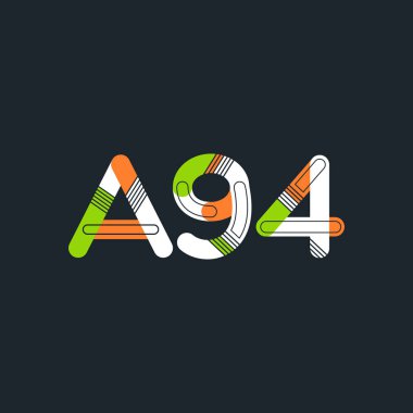 Harf ve sayı logosu A94
