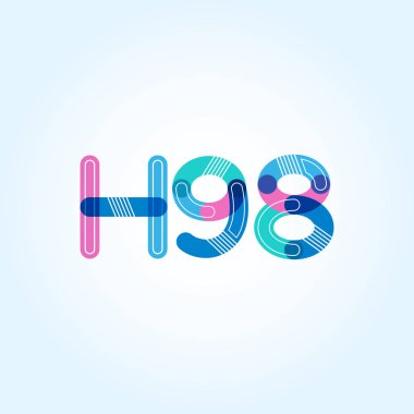 Harf ve sayı logosu H98