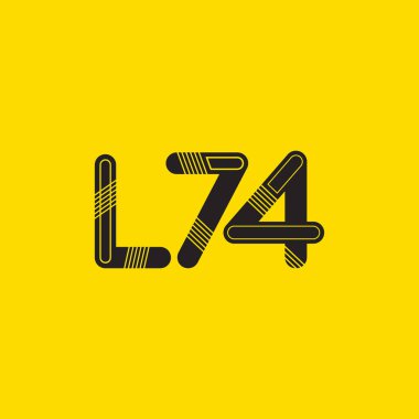 Harf ve sayı logosu L74