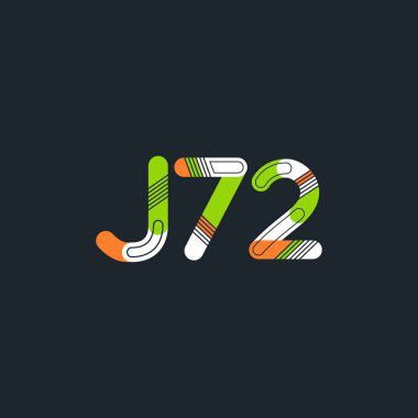 Harf ve sayı logosu J72