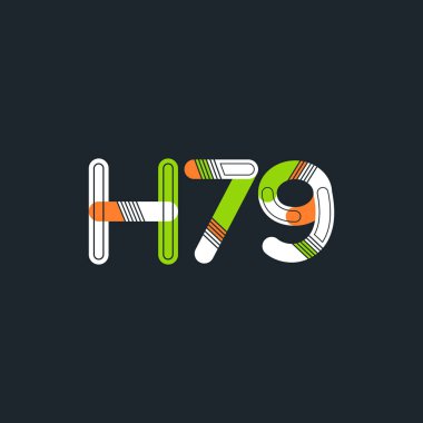 Harf ve sayı logosu H79