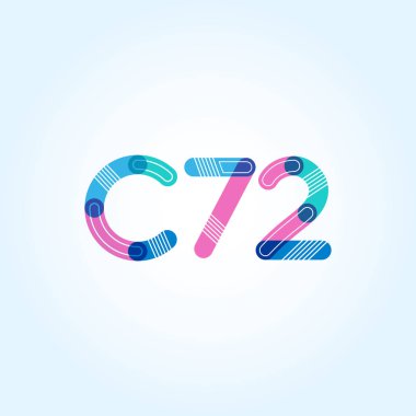 Harf ve sayı logosu C72