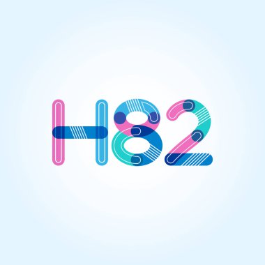 Harf ve sayı logosu H82