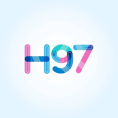 Harf ve sayı logosu H97